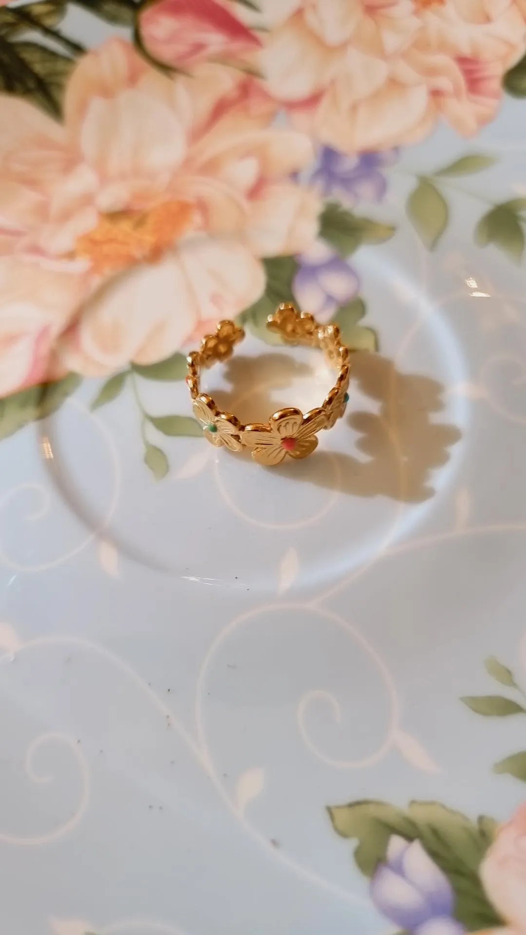 Bague Florale