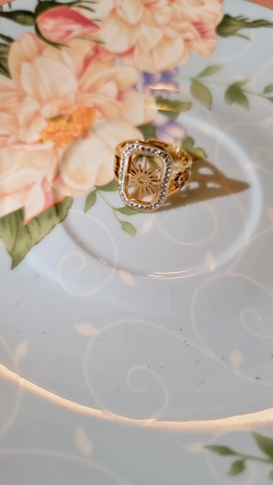 Bague le carré Soleil