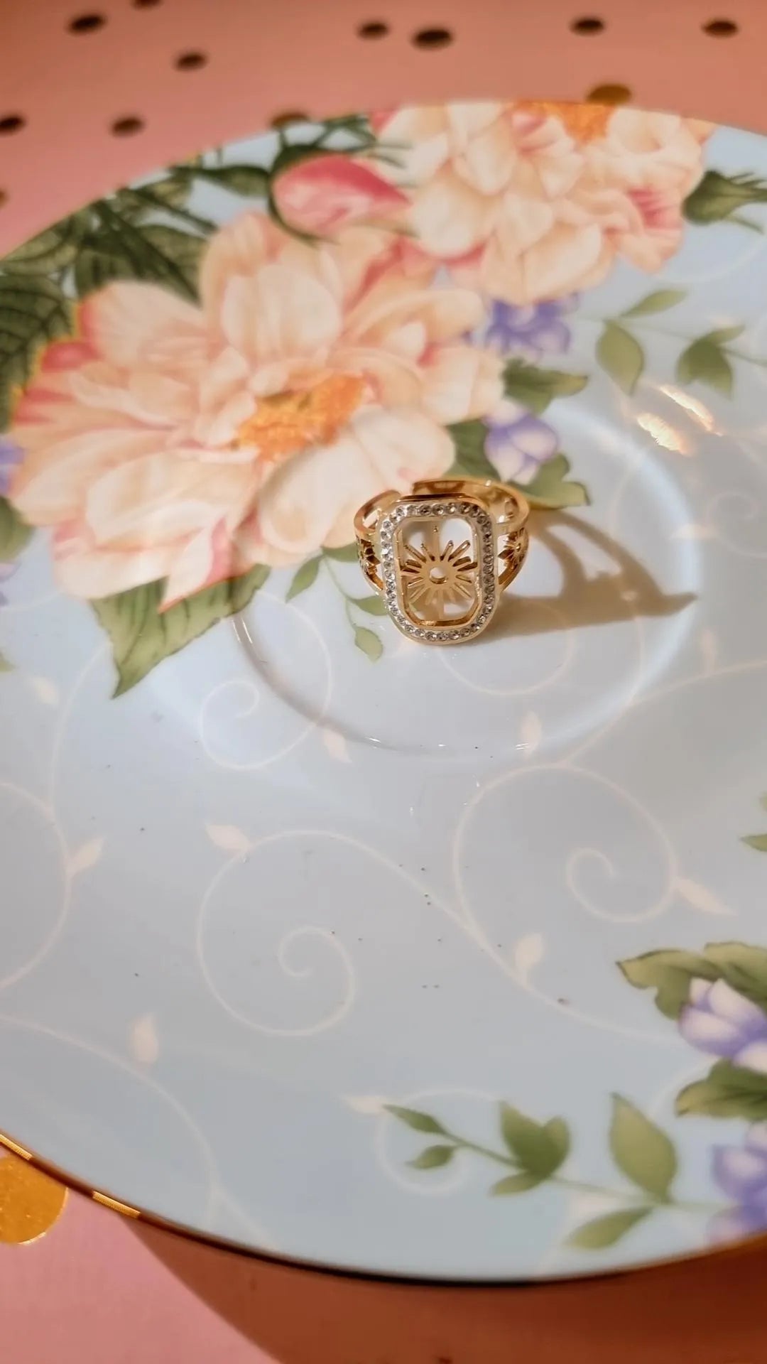 Bague le carré Soleil