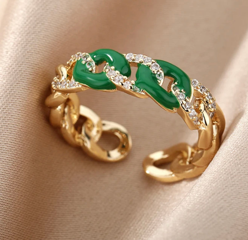 Bague Wida Green