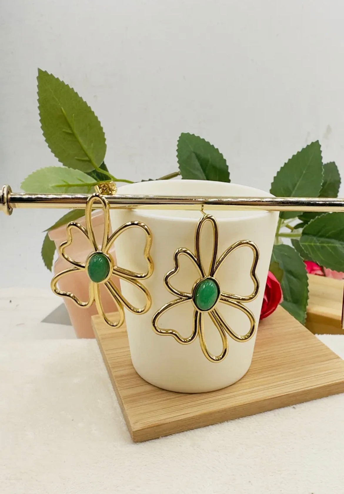 Green Wendy - Boucles D’oreilles