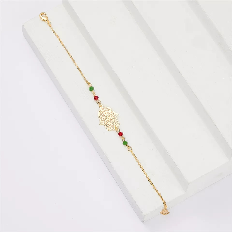 Ensemble Bijoux Main de Fatma