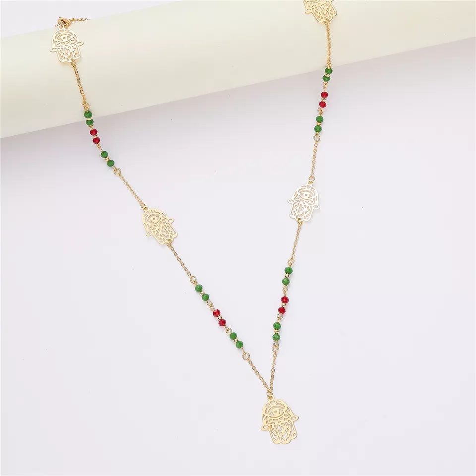 Ensemble Bijoux Main de Fatma