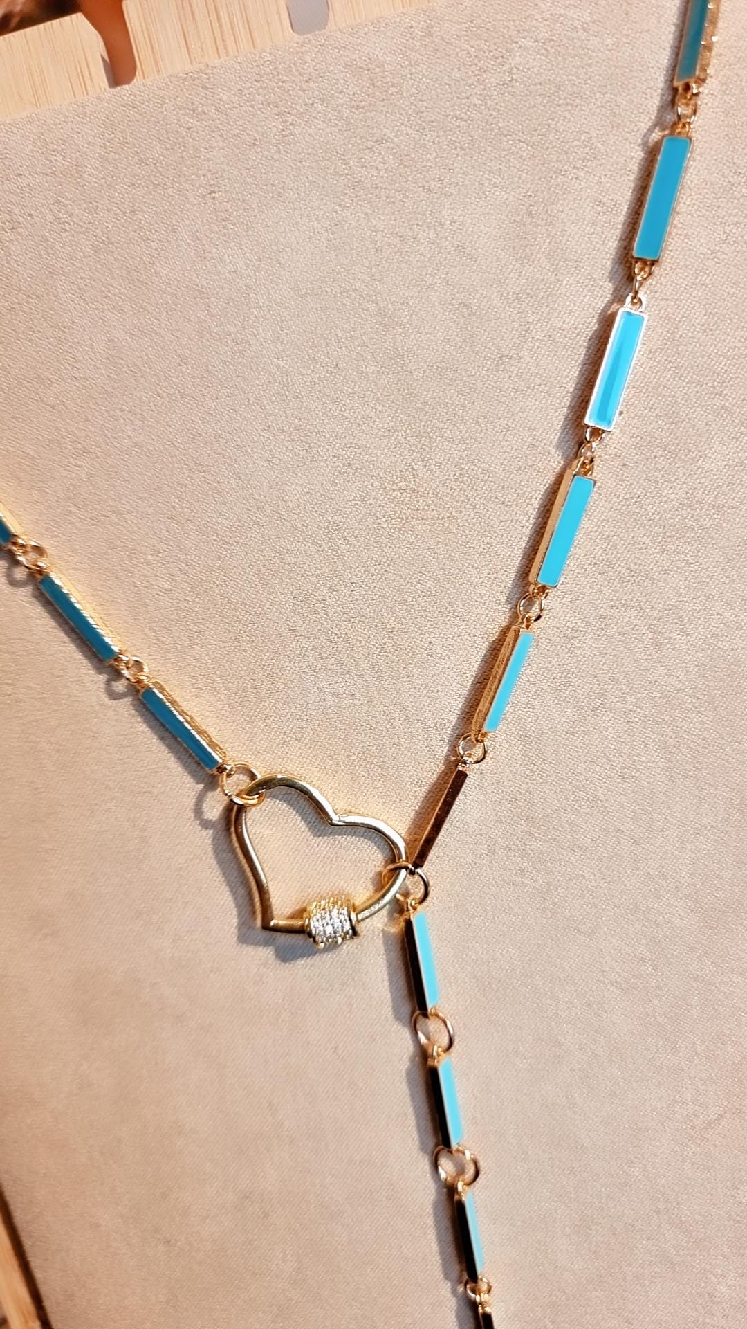 Sautoir Double coeur