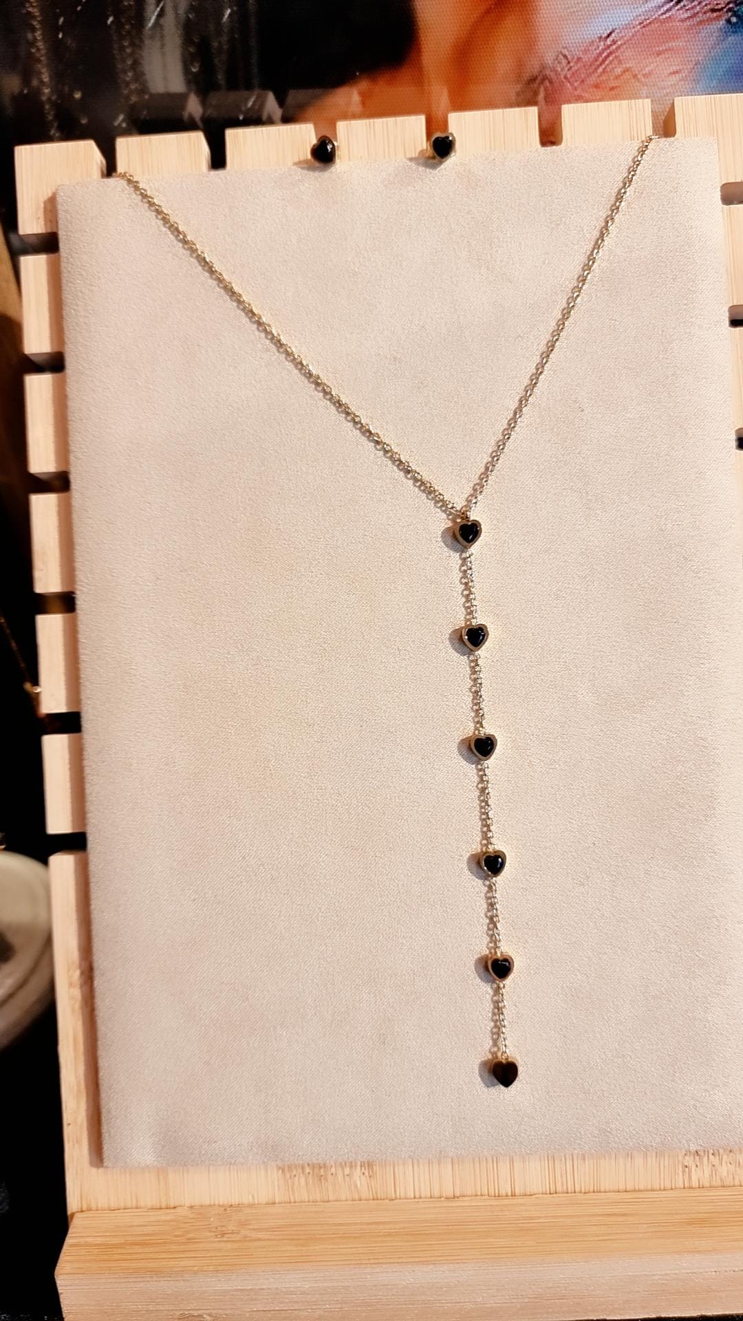 Collier coeur profond