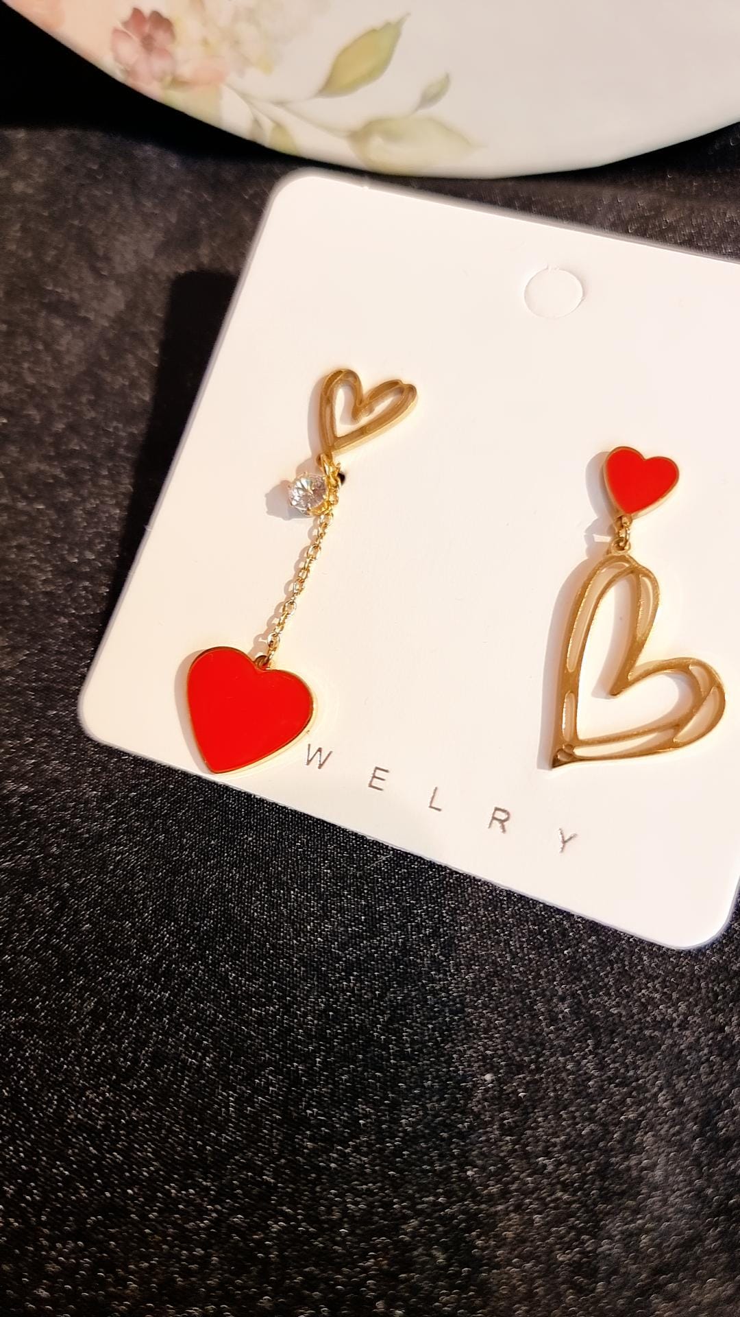 Boucles d'oreilles RedLove