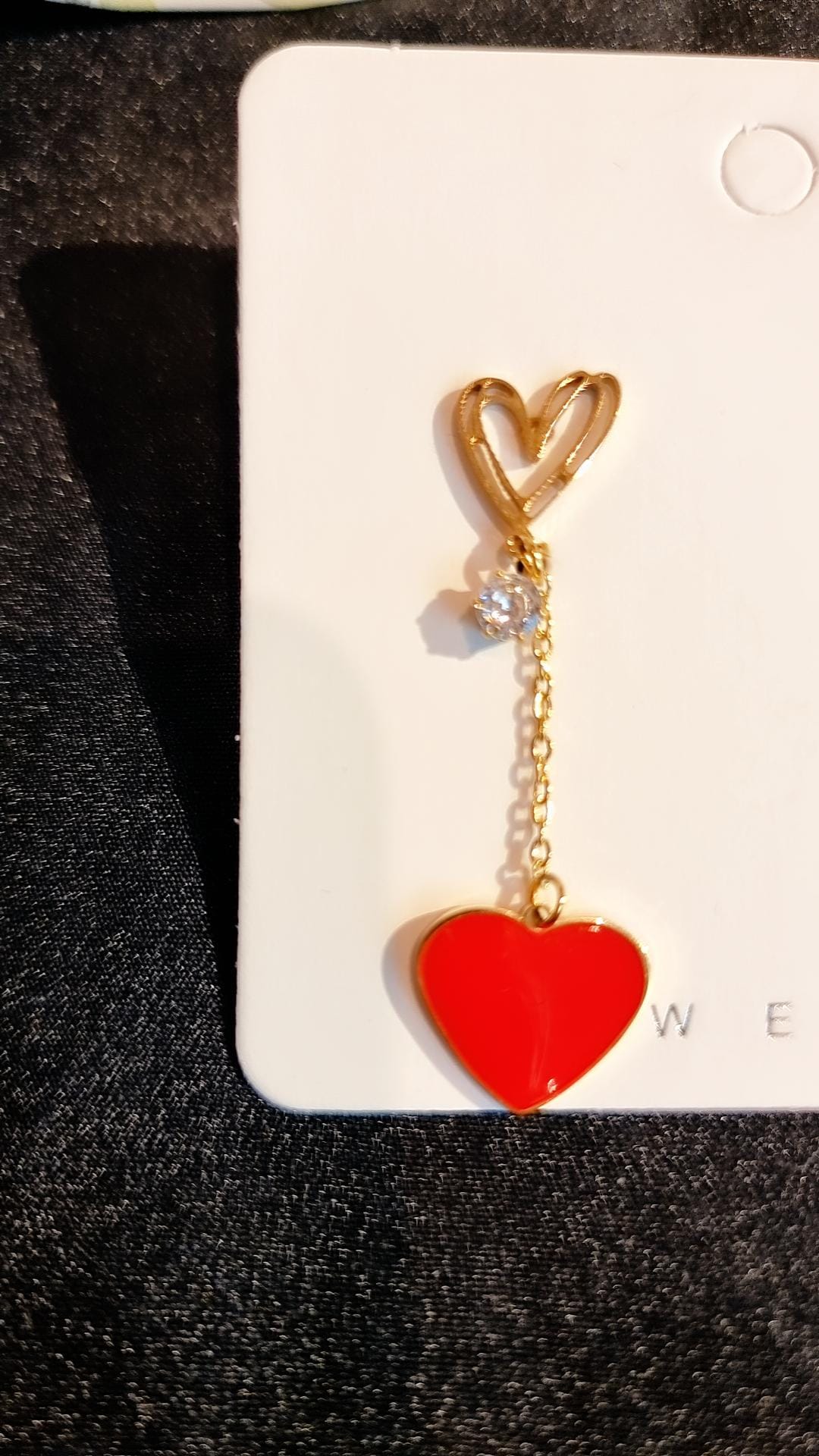 Boucles d'oreilles RedLove