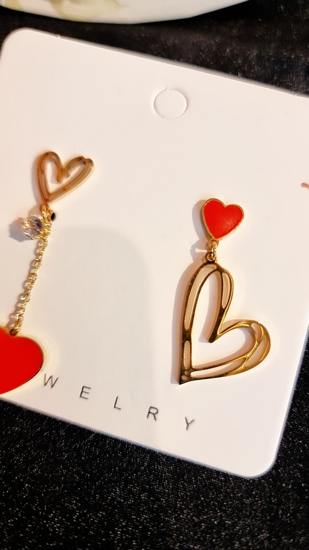 Boucles d'oreilles RedLove