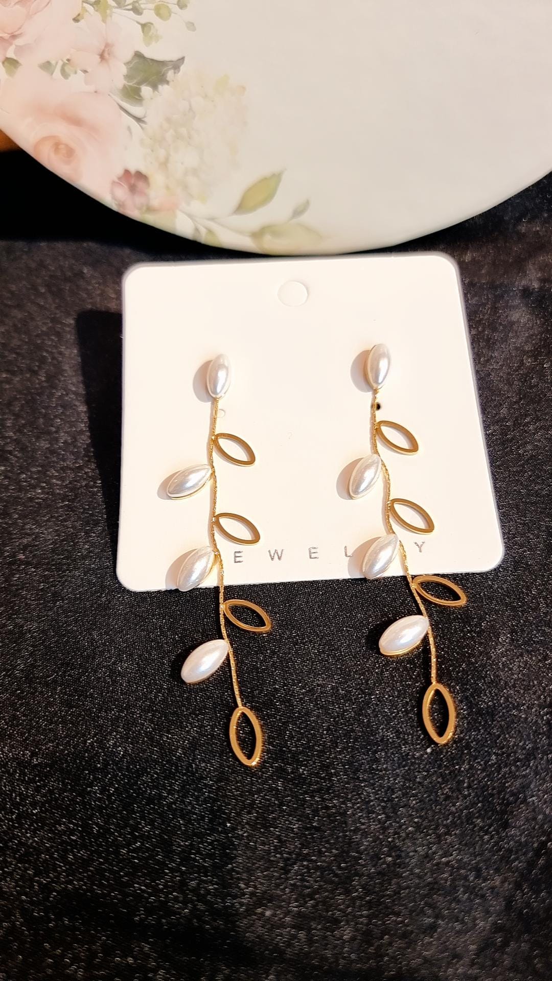 Boucles d'oreilles Feuille