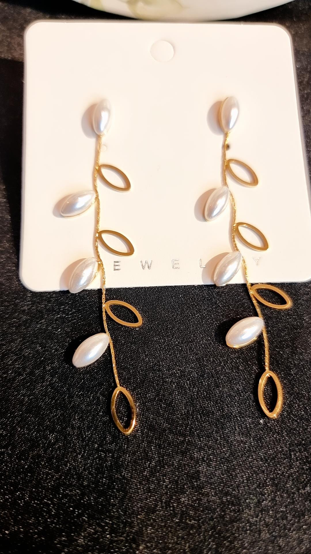 Boucles d'oreilles Feuille