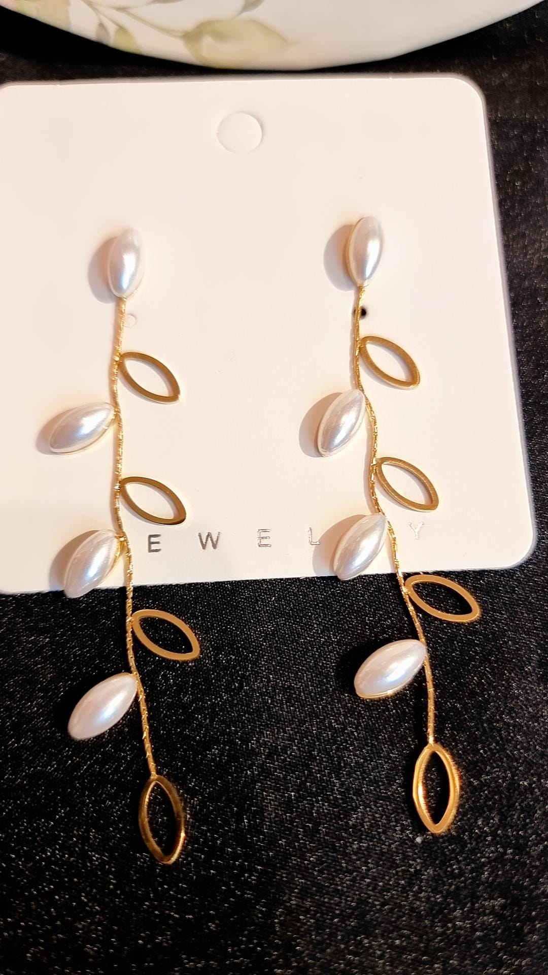 Boucles d'oreilles Feuille