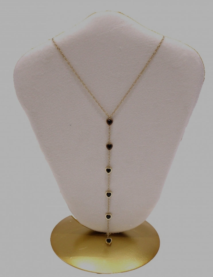 Collier coeur profond