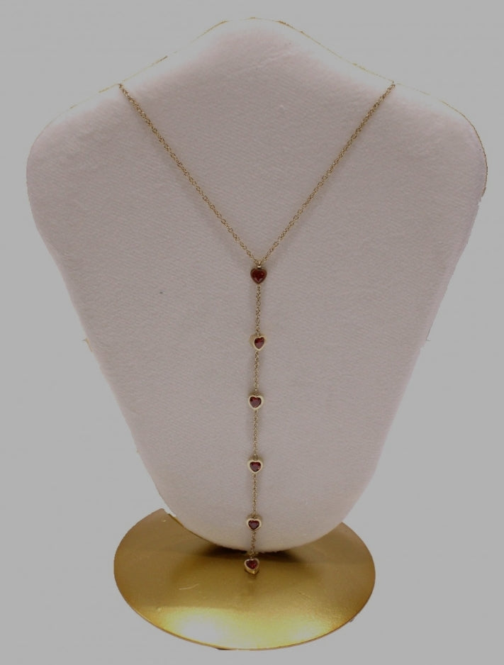 Collier coeur profond
