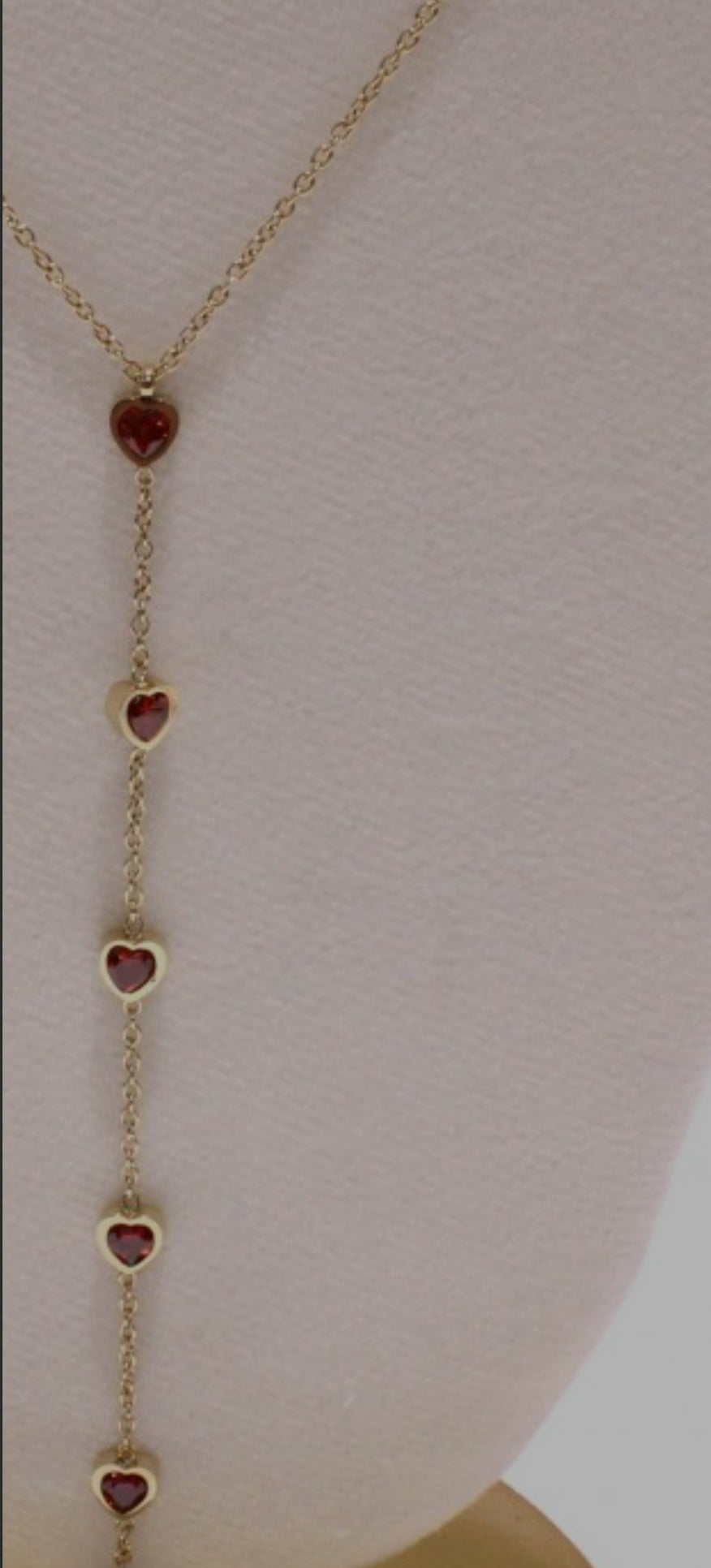 Collier coeur profond