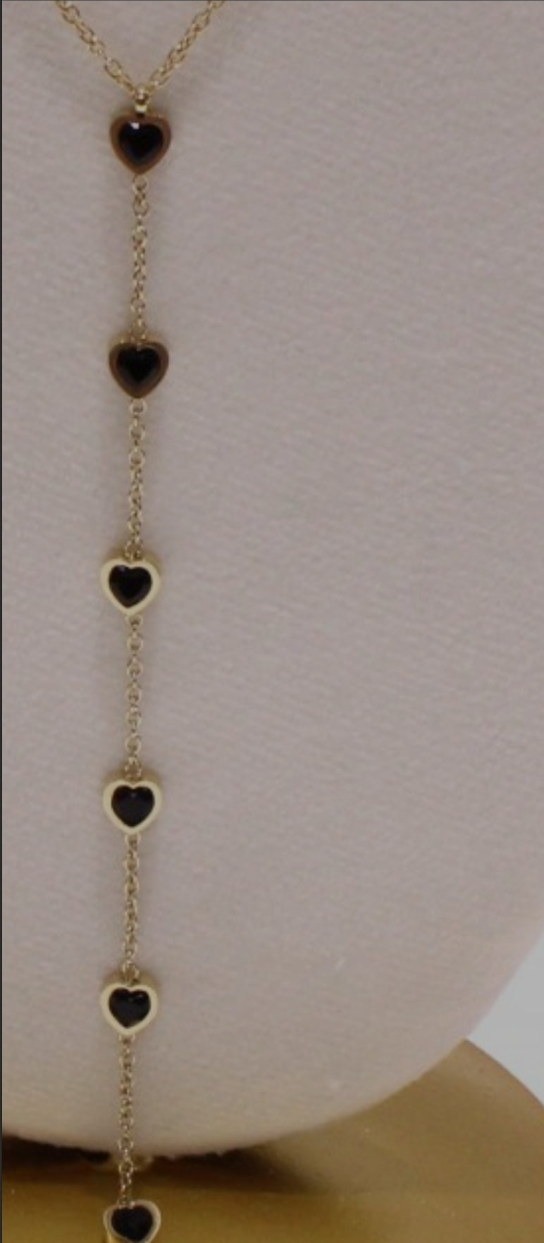 Collier coeur profond