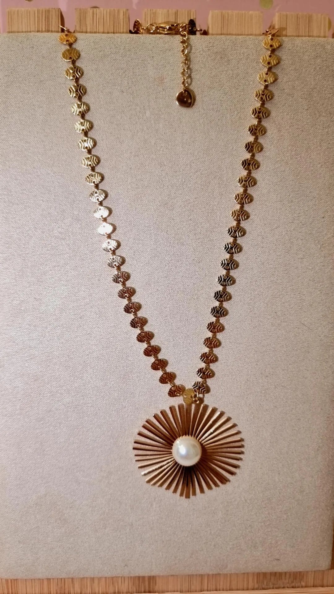 Collier Mon soleil Fleuri