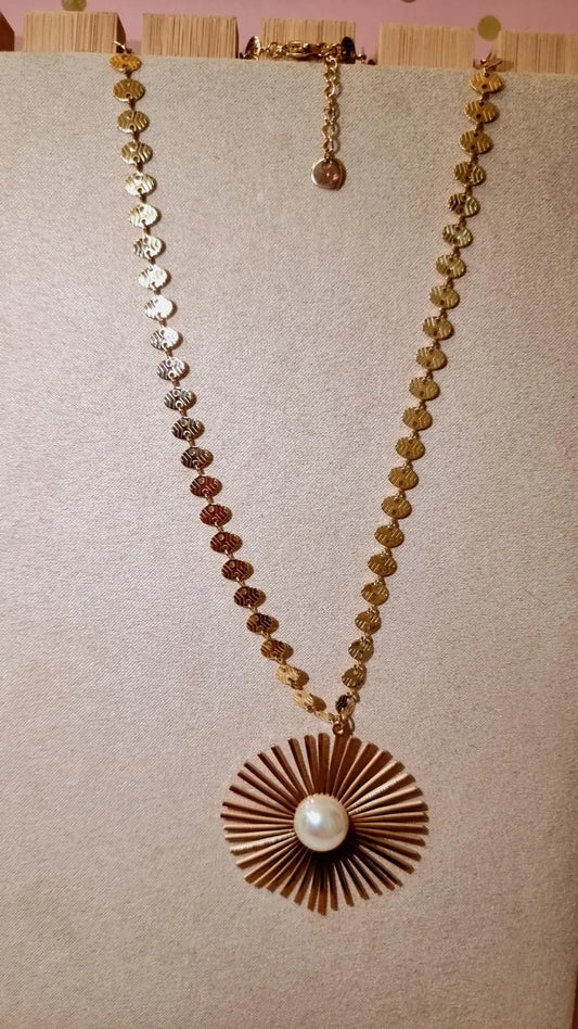 Collier Mon soleil Fleuri