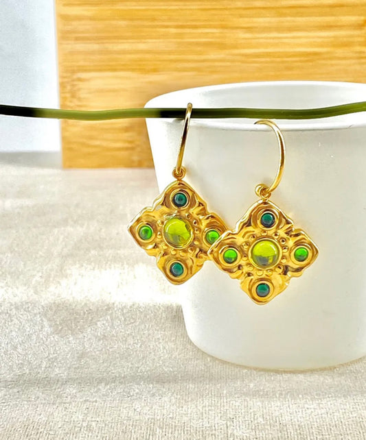 Royal Green - Boucles D’oreilles