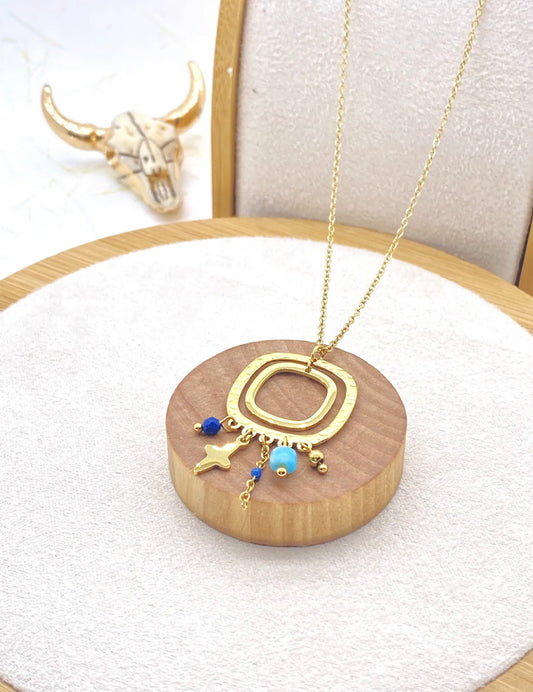 Collier Maiva blue