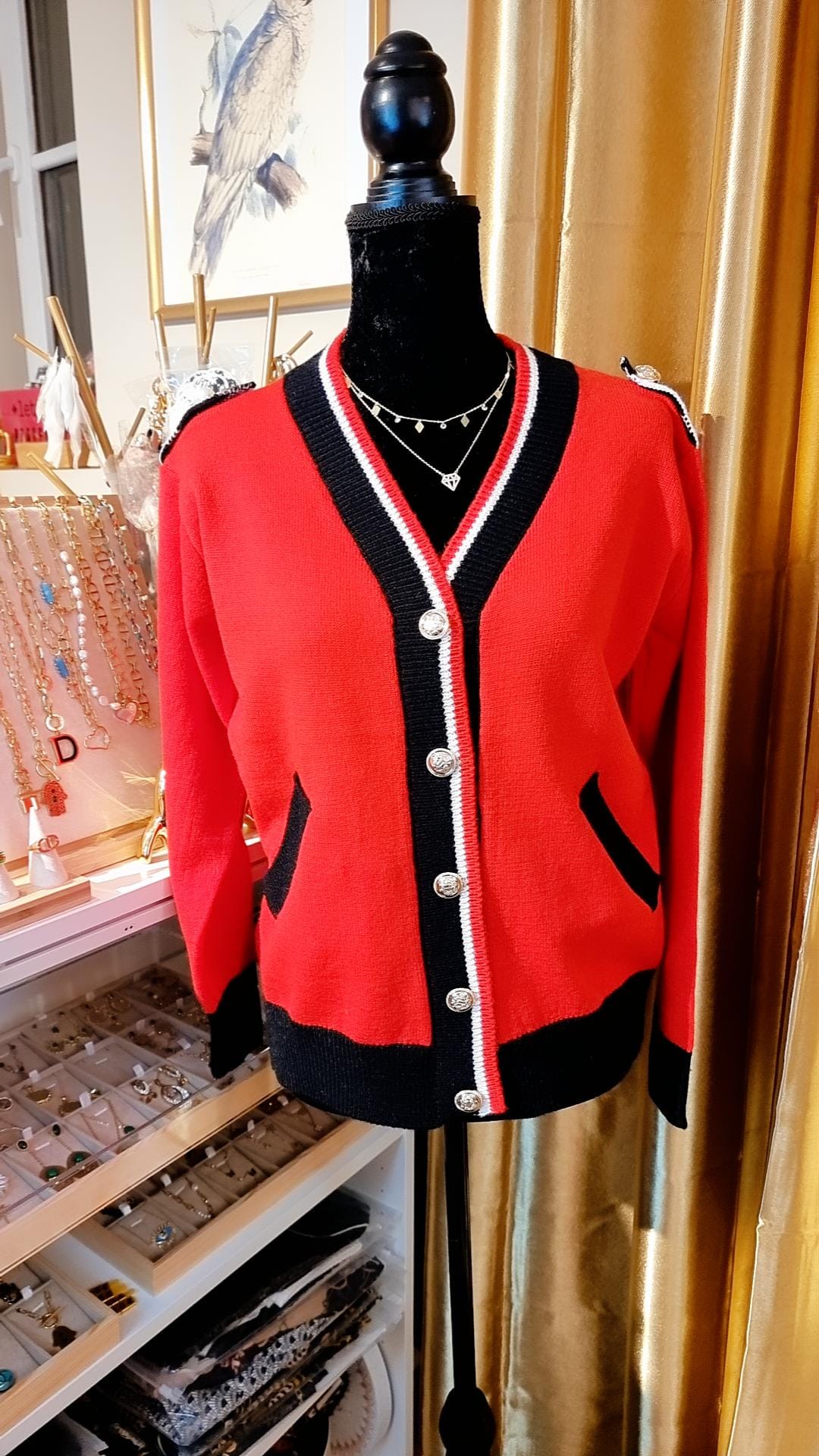 Cardigan Couronne