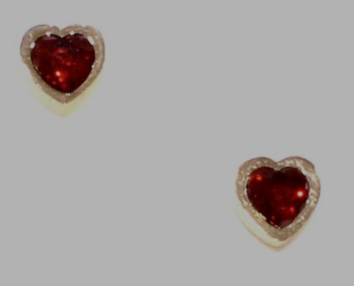 Boucles d'oreilles Coeur